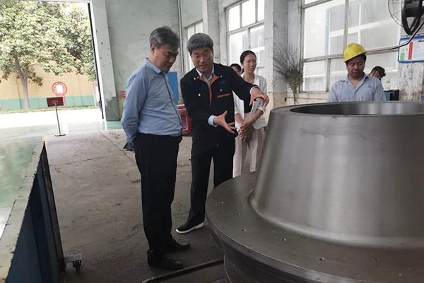 新鄉(xiāng)市委副書記王新軍蒞臨長城公司調(diào)研指導(dǎo)