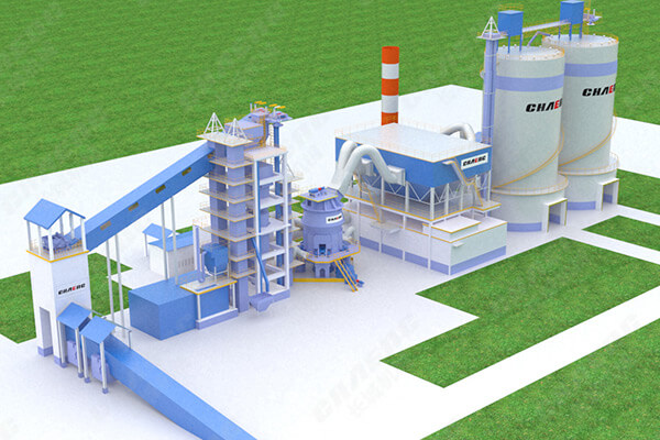 年產(chǎn)60萬噸礦渣微粉示范線效果圖 年產(chǎn)60萬噸礦渣微粉示范線效果圖